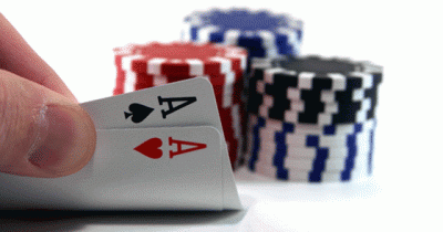 Pocket Aces and Poker Chips