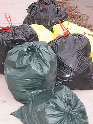 garbage bags