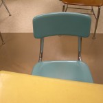 Empty School Desk