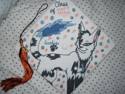 Do you have a graduation cap decoration to share with us? Photo by Deviant Art