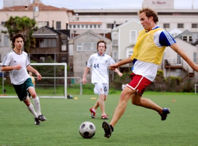 Try your hand at intramural sports.